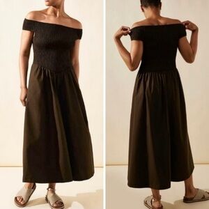 Free People Ceci smocked dress size M. NWT